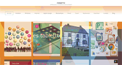 Desktop Screenshot of formettic.be